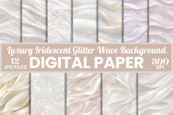 Download Luxury Iridescent Glitter Wave Texture - Premium Resources