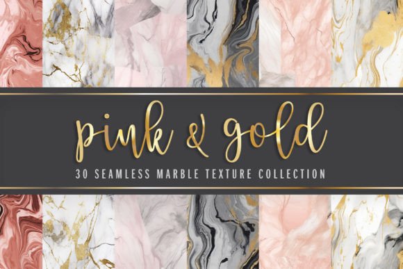 Download Pink, Blush and Gold Marble Texture Set - Marble texture Collection