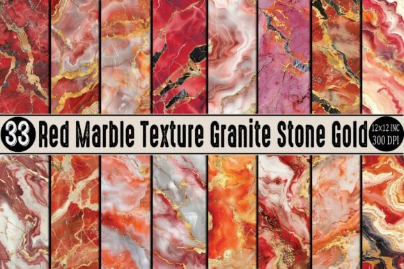 Download Red Marble Texture Granite Stone Gold - Marble texture Collection